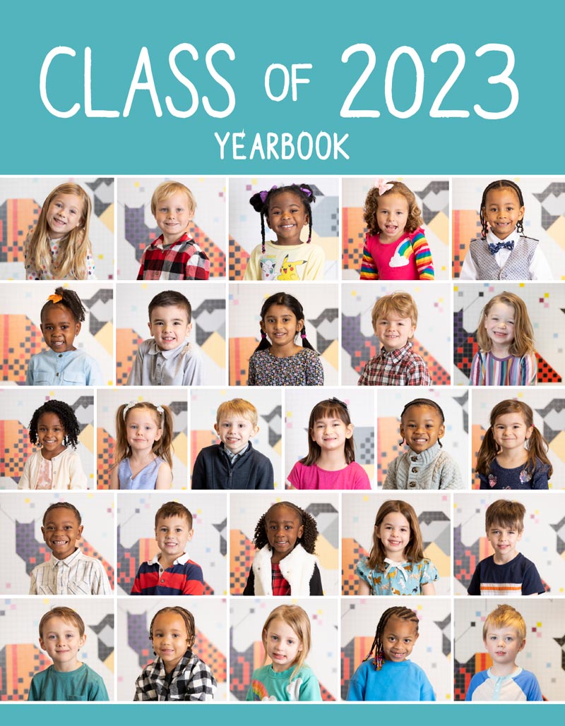e3 school yearbook 2023 cover