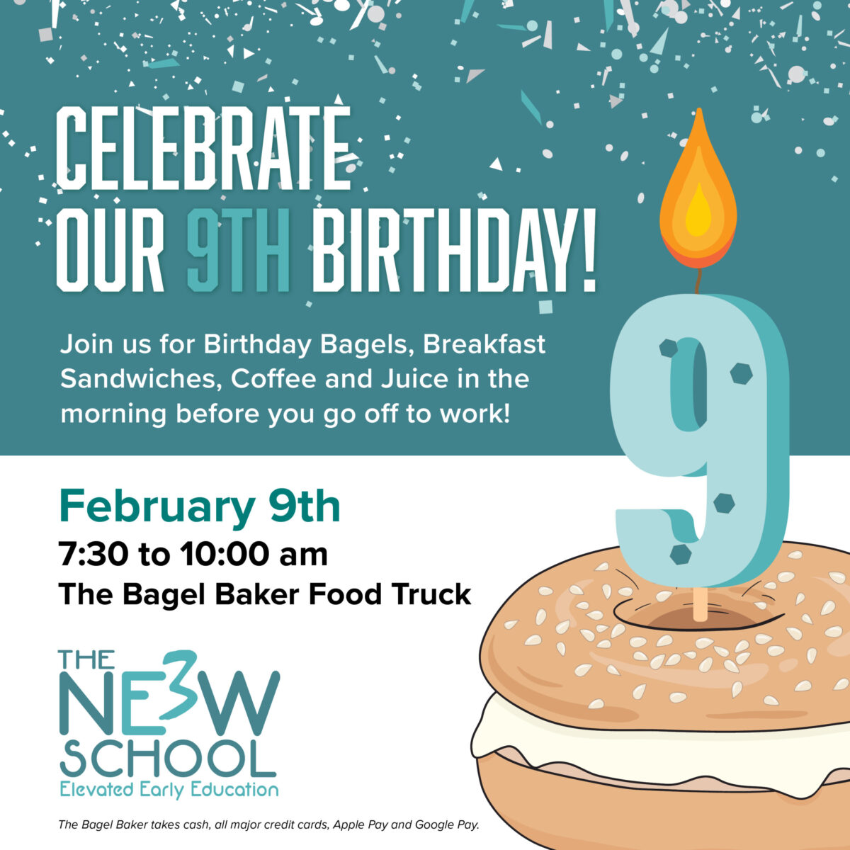 E3 9th Birthday social