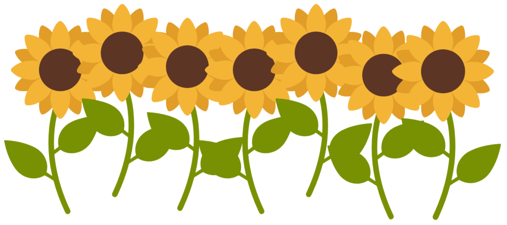 Sunflower email footer graphic for E3 School